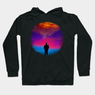 Warrior Staring At The Sky Hoodie